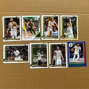 Lot of 8 Boston Celtics nba basketball cards lot topps